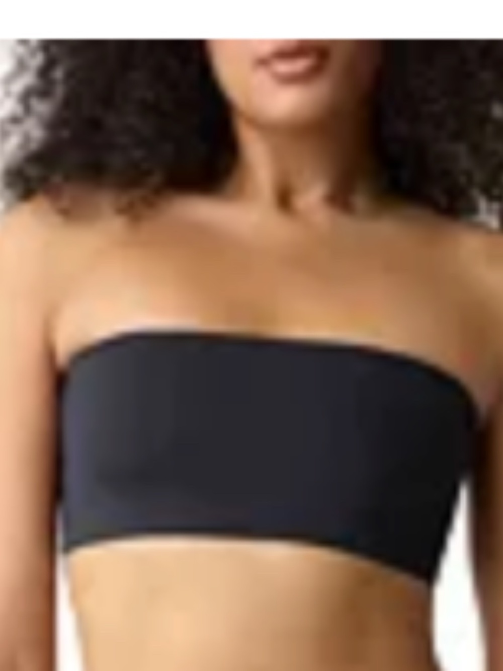 Gap GapBody Women's Super Stretch Bandeau Bralette GPW01354 - True Black NWT - Picture 5 of 6